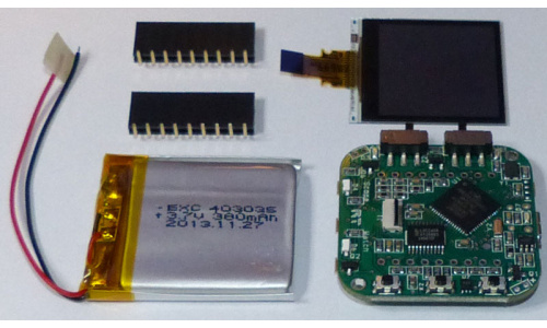Oscilloscope Watch PCB Assembly