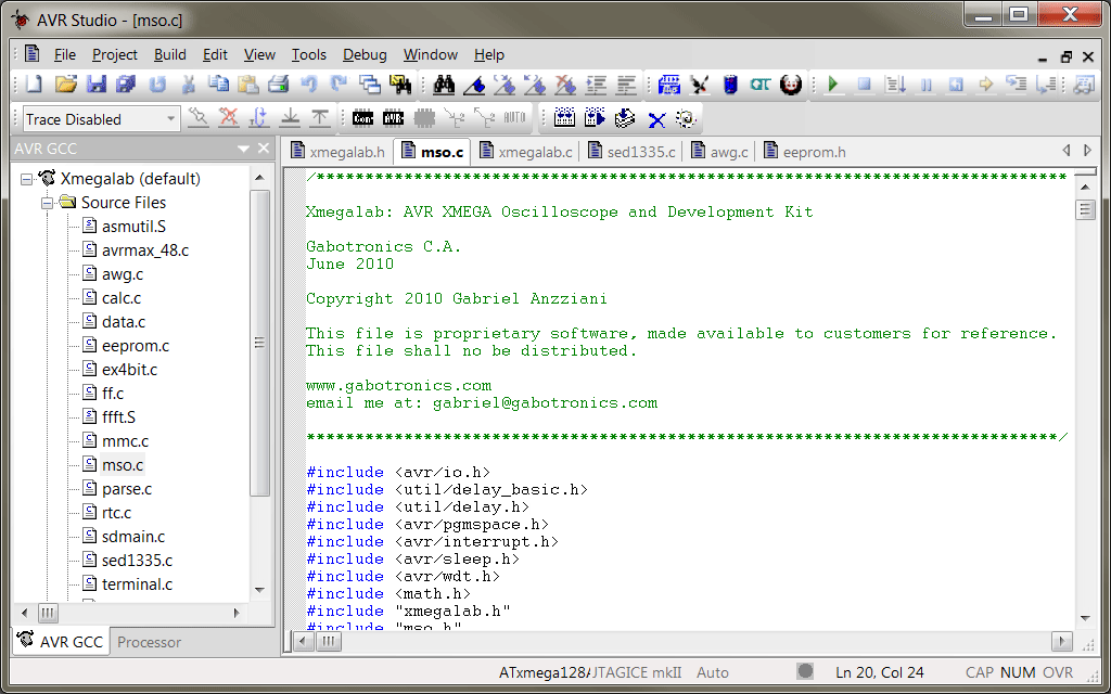 Xmegalab Source Code